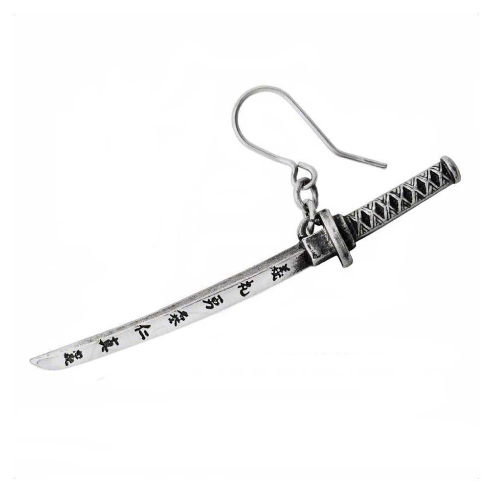 Alchemy - BUSHIDO Earrings - Silver coloured